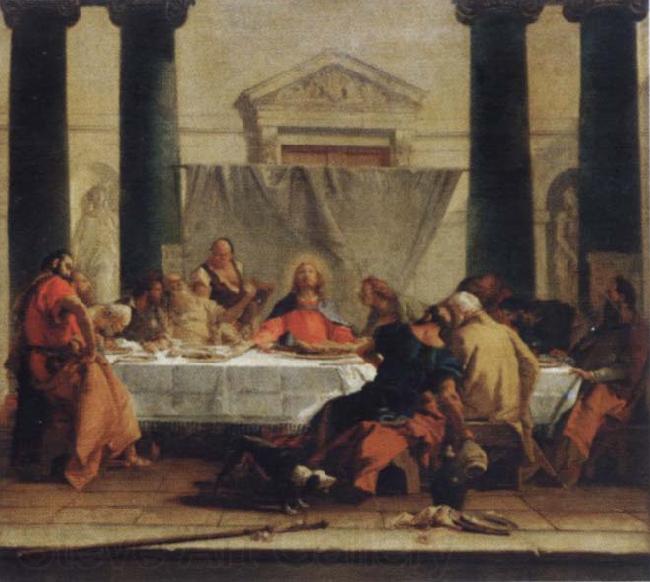 Giambattista Tiepolo Muse most par Giambattista Tiepolo the last Abendmabl